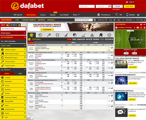 dafa sportsbook sports